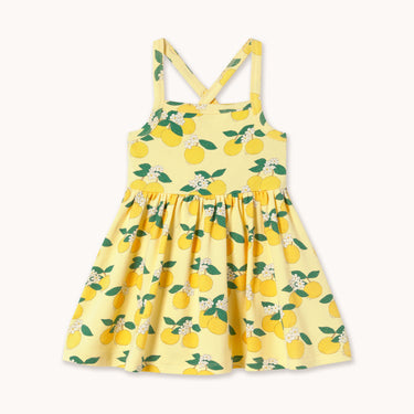 ★DROP1★2026SS★tinycottons タイニーコットンズ Oranges Dress mellow yellow SS26-114