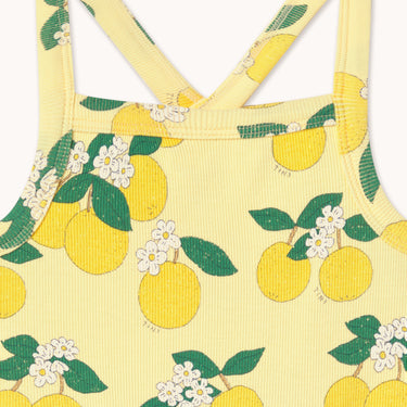★DROP1★2026SS★tinycottons タイニーコットンズ Oranges Dress mellow yellow SS26-114