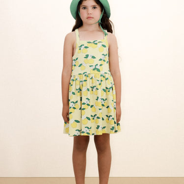 ★DROP1★2026SS★tinycottons タイニーコットンズ Oranges Dress mellow yellow SS26-114