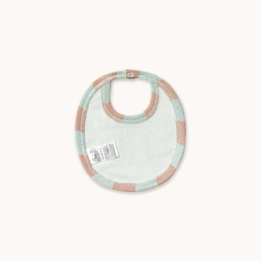 ★DROP2★2026SS★tinycottons タイニーコットンズ Stripes Towel Bib wild rose SS26-192