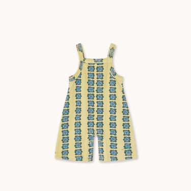 ★DROP2★2026SS★tinycottons タイニーコットンズ Blue Flowers One-Piece dusty yellow SS26-195