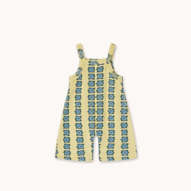 ★DROP2★2026SS★tinycottons タイニーコットンズ Blue Flowers One-Piece dusty yellow SS26-195
