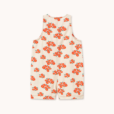 ★DROP2★2026SS★tinycottons タイニーコットンズ Blossoms Twill Short One-Piece off-white SS26-293
