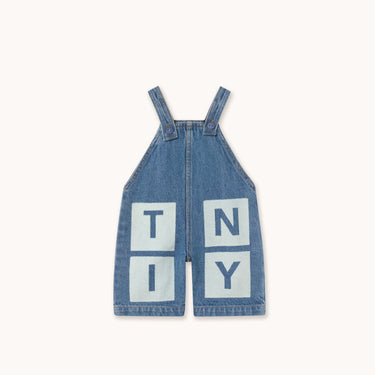 ★DROP1★2026SS★tinycottons タイニーコットンズ Tiny Denim Dungaree Baby medium wash denim SS26-350