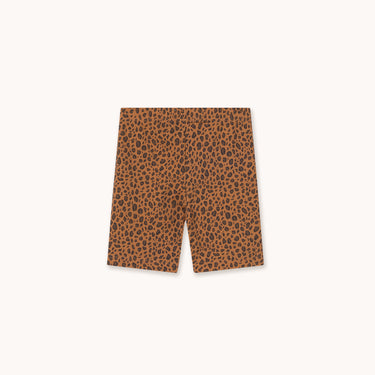 ★DROP2★2026SS★tinycottons タイニーコットンズ Mini Animal Print Biker Leggings light brown SS26-435