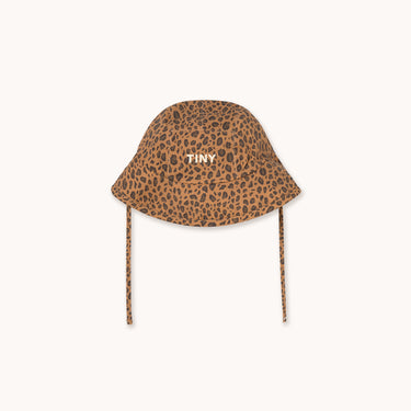 ★DROP2★2026SS★tinycottons タイニーコットンズ Mini Animal Print Bucket Hat light brown SS26-437