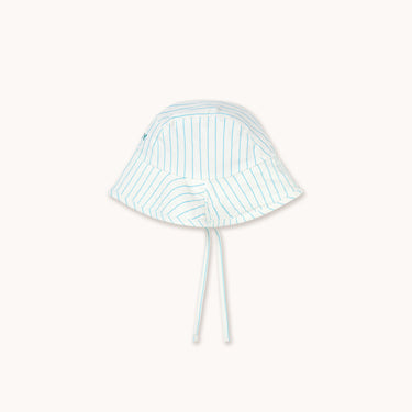 ★DROP2★2026SS★tinycottons タイニーコットンズ Cyan Fine Stripes Bucket Hat light cyan SS26-454