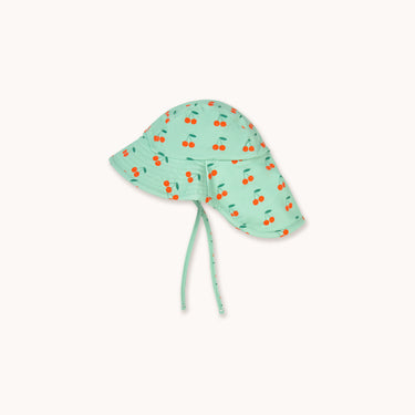 ★DROP2★2026SS★tinycottons タイニーコットンズ Cherries Bucket Hat washed emerald SS26-460