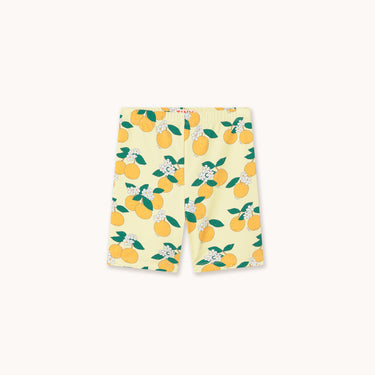★DROP2★2026SS★tinycottons タイニーコットンズ Oranges Biker Leggings pastel yellow SS26-463