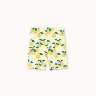 ★DROP2★2026SS★tinycottons タイニーコットンズ Oranges Biker Leggings pastel yellow SS26-463