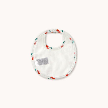 ★DROP2★2026SS★tinycottons タイニーコットンズ Cherries Bib off-white SS26-485