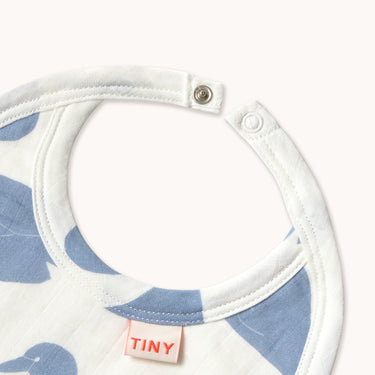 ★DROP2★2026SS★tinycottons タイニーコットンズ Big Swans Bib off-white SS26-487
