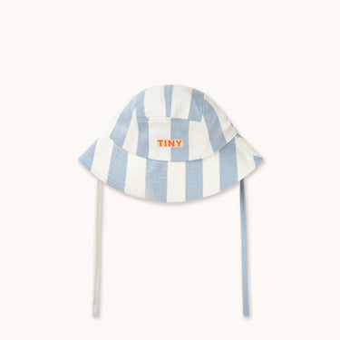 ★DROP2★2026SS★tinycottons タイニーコットンズ Blue Stripes Bucket Hat washed blue SS26-493