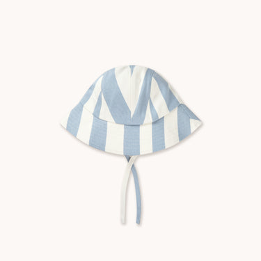 ★DROP2★2026SS★tinycottons タイニーコットンズ Blue Stripes Bucket Hat washed blue SS26-493