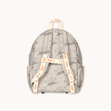 ★DROP1★2026SS★tinycottons タイニーコットンズ Tiny & Tiny Backpack dark vanilla SS26-497