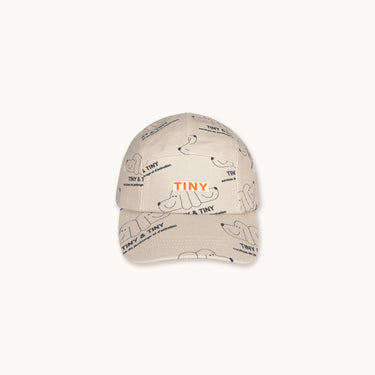 ★DROP1★2026SS★tinycottons タイニーコットンズ Tiny & Tiny Cap dark vanilla SS26-498