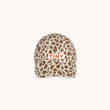 ★DROP1★2026SS★tinycottons タイニーコットンズ Animal Print Cap off-white SS26-505