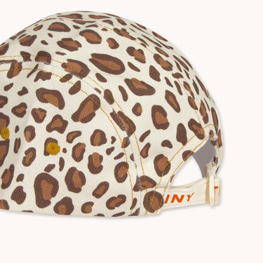 ★DROP1★2026SS★tinycottons タイニーコットンズ Animal Print Cap off-white SS26-505