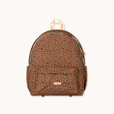 ★DROP1★2026SS★tinycottons タイニーコットンズ Mini Animal Print Backpack light brown SS26-506