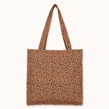 ★DROP1★2026SS★tinycottons タイニーコットンズ Mini Animal Print Tote Bag light brown SS26-507