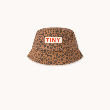 ★DROP1★2026SS★tinycottons タイニーコットンズ Mini Animal Print Bucket Hat light brown SS26-508