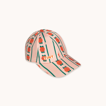★DROP2★2026SS★tinycottons タイニーコットンズ Rose Pattern Cap wild rose SS26-513