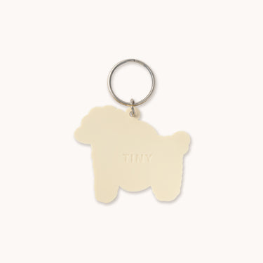 ★DROP2★2026SS★tinycottons タイニーコットンズ Poodle Key Chain light cyan SS26-590