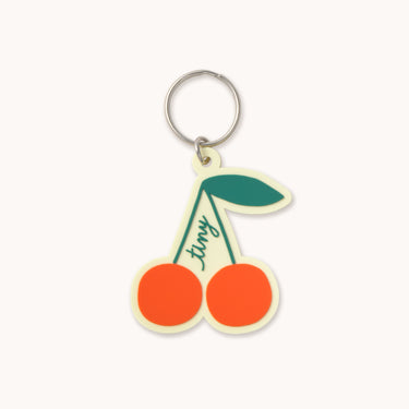 ★DROP2★2026SS★tinycottons タイニーコットンズ Cherry Key Chain pastel yellow SS26-592