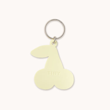★DROP2★2026SS★tinycottons タイニーコットンズ Cherry Key Chain pastel yellow SS26-592