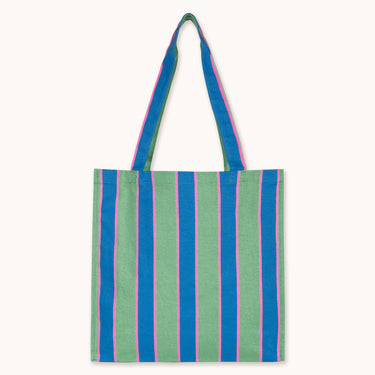 ★DROP1★2026SS★tinycottons タイニーコットンズ Blue Tiny Tote Bag washed emerald SS26-Z04