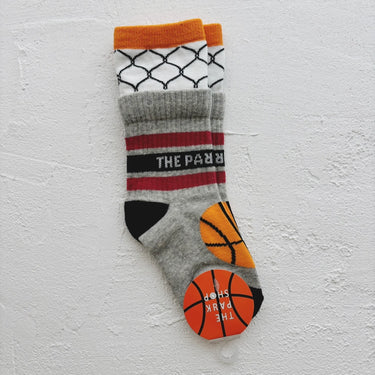 THE PARK SHOP ザ パークショップ LAYERED BASKET SOCKS GRAY TPS-778