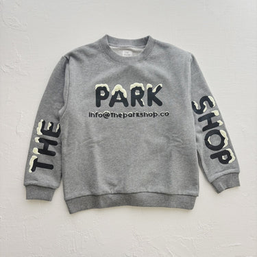 ★2025AW★THE PARK SHOP ザ パークショップ 3D SNOW CREW GRAY TPS-876