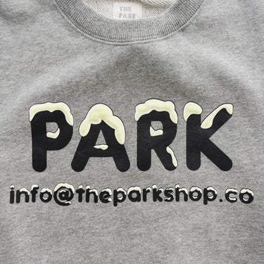 ★2025AW★THE PARK SHOP ザ パークショップ 3D SNOW CREW GRAY TPS-876