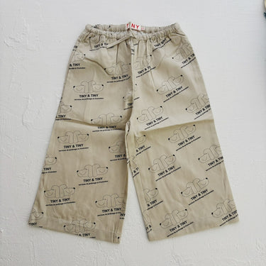 ★DROP1★2026SS★tinycottons タイニーコットンズ Tiny & Tiny Twill Pant dark vanilla SS26-308