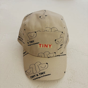 ★DROP1★2026SS★tinycottons タイニーコットンズ Tiny & Tiny Cap dark vanilla SS26-498