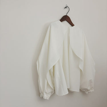 ★2026SS★STELLA CIFFON ステラシフォン Water Repellent frills Blouse ST1-26403