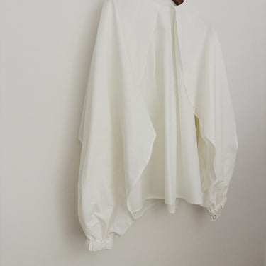 ★2026AW★STELLA CIFFON ステラシフォン Water repellent frills blouse ST1-26403