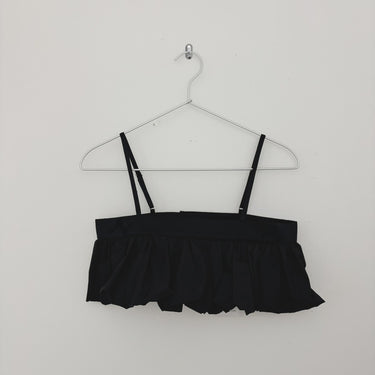 ★2026AW★PoI ポィ flocky satin skirt bustier black 262-FS04