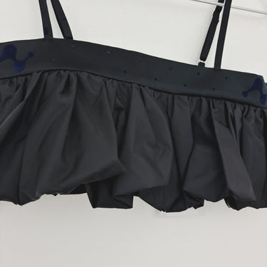 ★2026AW★PoI ポィ flocky satin skirt bustier black 262-FS04