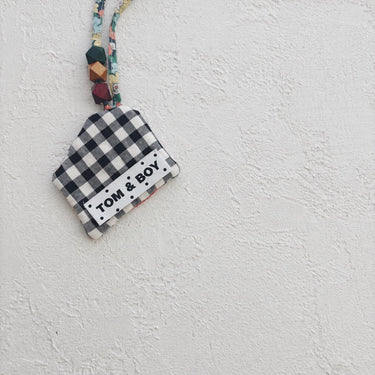 ★2026AW★TOM & BOY トムアンドボーイ PATCHWORK CHARM 2039-440 HOUSE