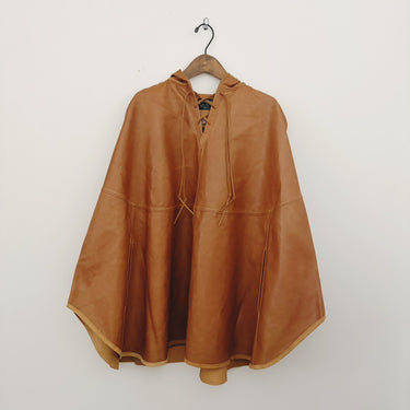 ★入荷済み★2026AW★MARET マレ レザークラフテッドポンチョ 7BR M246L21