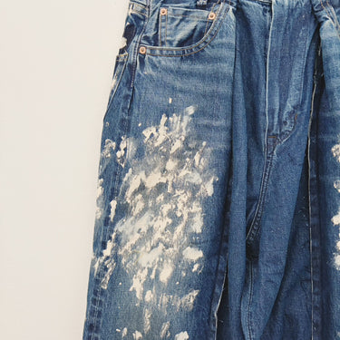 ★入荷済み★2026AW★MARET マレ セルビッチデニムワイドタックパンツ 44BL M246A44
