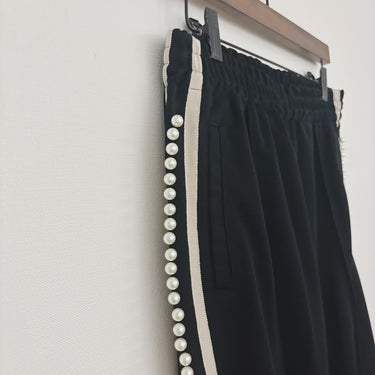 MARET パールON THEライントラックパンツ M25S48