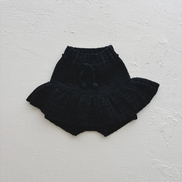 ★EVERGREEN★2025AW★Misha & Puff ミーシャアンドパフ Skating Pond Skirt Carbon K1003E01-430