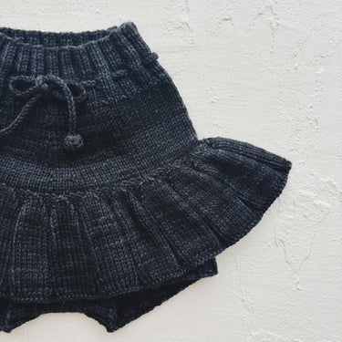 ★EVERGREEN★2025AW★Misha & Puff ミーシャアンドパフ Skating Pond Skirt Carbon K1003E01-430