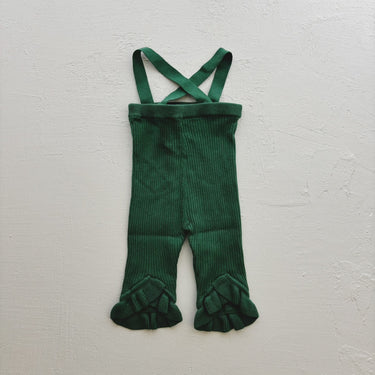 süß ジュース Frilled Knit Unitard green 0000-0530