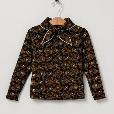 ★WINTER Collection★DROP1★Misha & Puff ミーシャアンドパフ SCOUT TOP BARK CALICO HEARTS K3000W26-2CF
