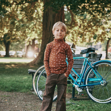 ★DROP2★2026AW★Misha & Puff ミーシャアンドパフ TURTLENECK NUTMEG MARIPOSA K3110F26-1AF