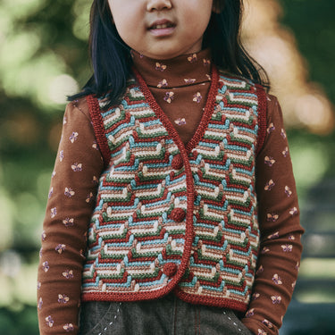 ★DROP2★2026AW★Misha & Puff ミーシャアンドパフ TURTLENECK NUTMEG MARIPOSA K3110F26-1AF
