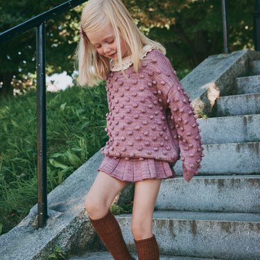 ★DROP2★2026AW★Misha & Puff ミーシャアンドパフ SKATING POND SKIRT ANTIQUE ROSE K1003F26-670